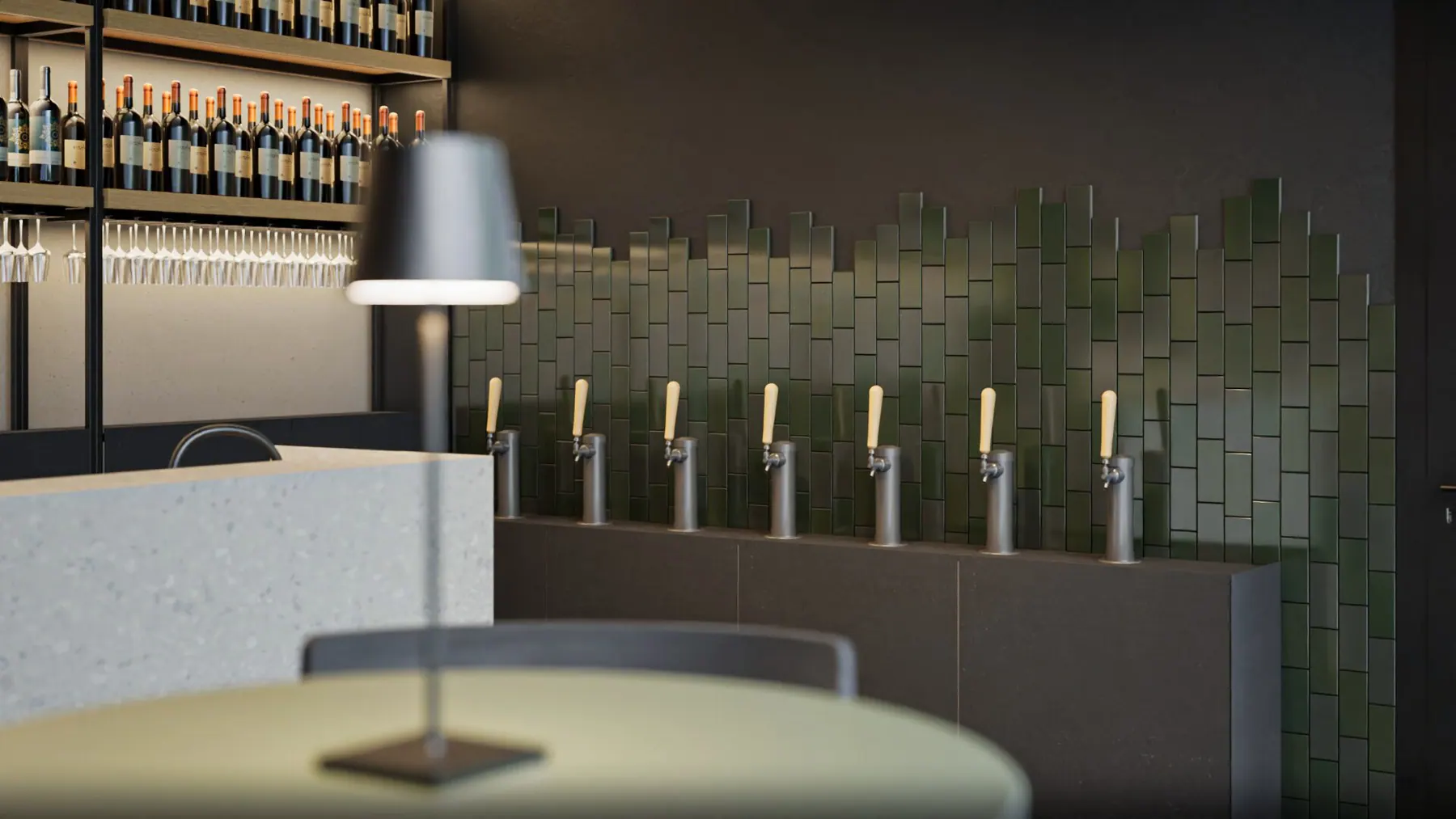 Modra Winery, render, 3