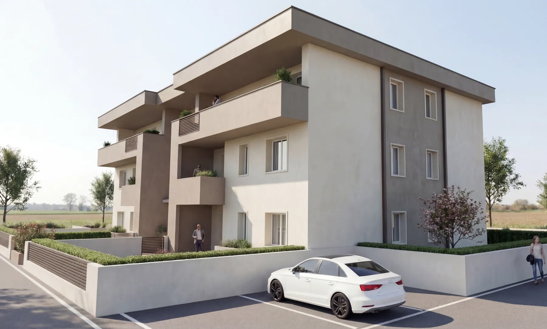 Palazzina A, 1