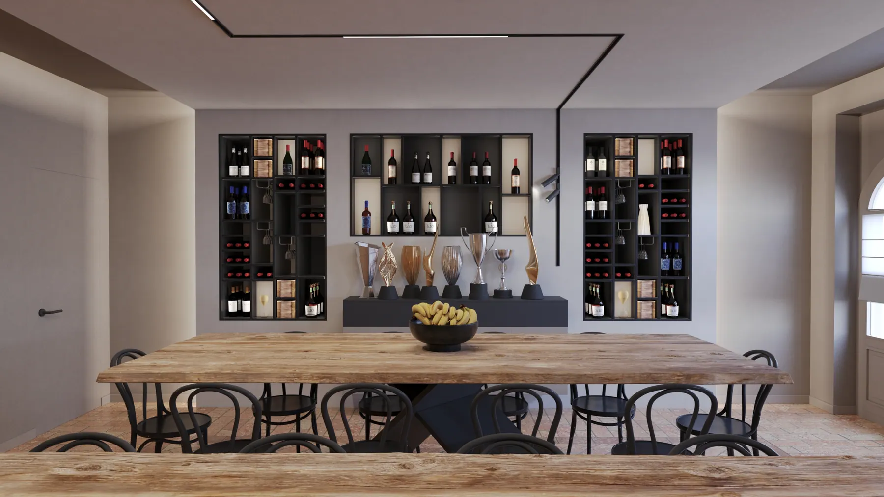 Taverna V, render, 1