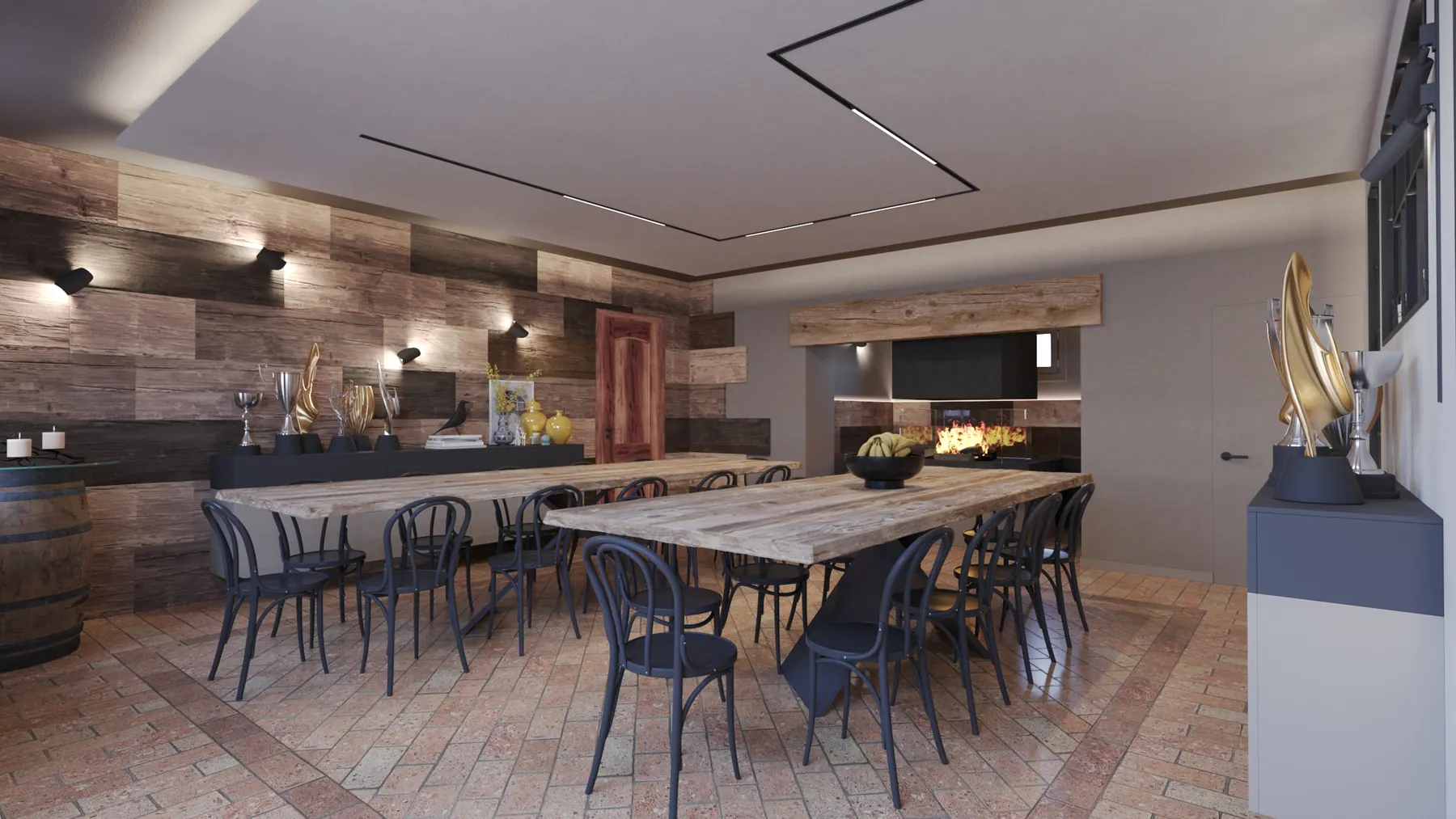 Taverna V, render, 2
